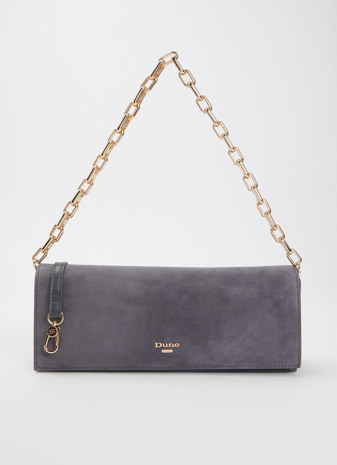Dune London East To West Long clutch  - voorkant 5 grijs