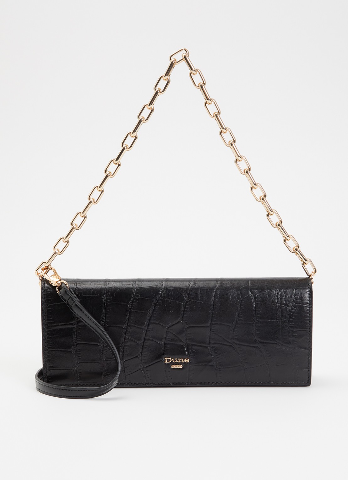 Dune London East To West Long clutch  - voorkant 4 zwart