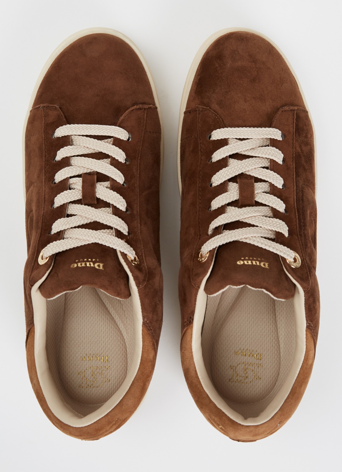 Dune London Eden sneaker  - detail 4 bruin