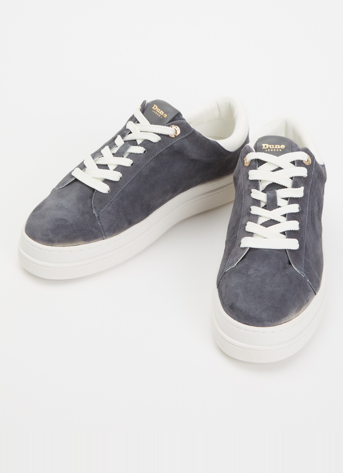 Dune London Eden sneaker  - detail 3 donkergrijs