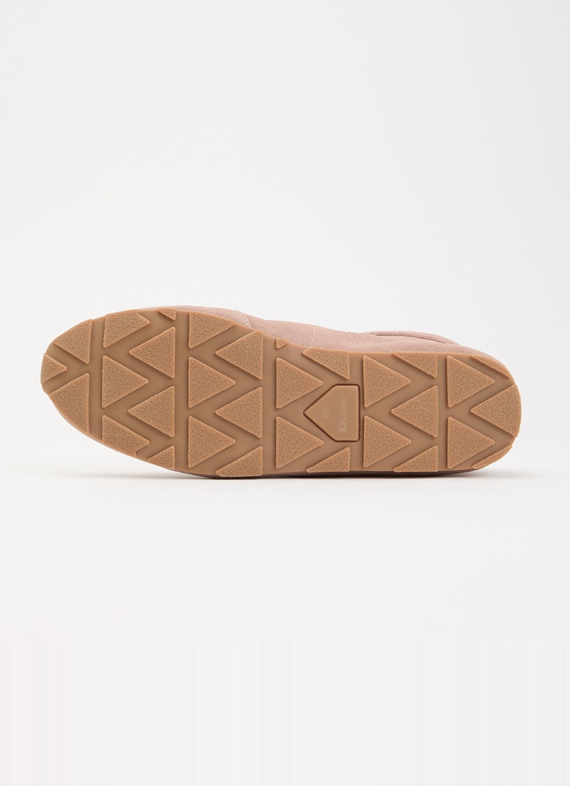 Dune London Evalinna sneaker van suède - detail 4 oudroze