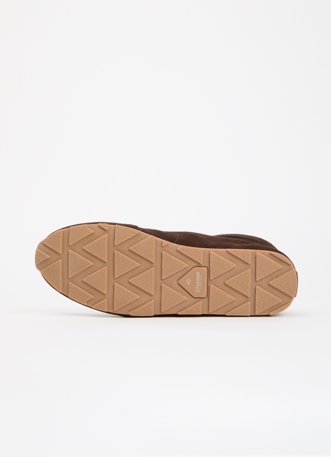 Dune London Evalinna sneaker van suède - detail 5 bruin