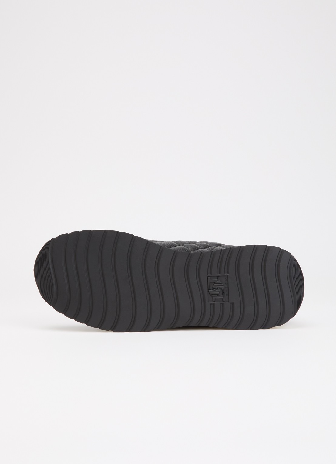 Dune London Evelie sneaker met quilt patroon - detail 3 zwart
