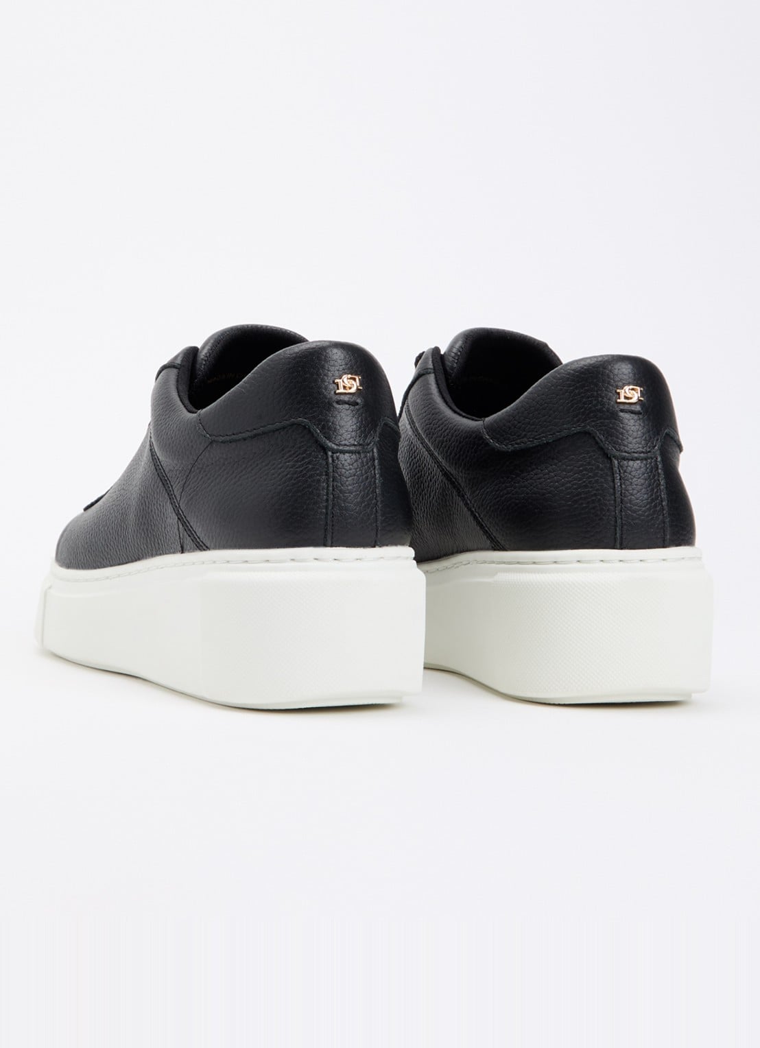 Dune London Evienne sneaker met plateauzool - achterkant 2 zwart