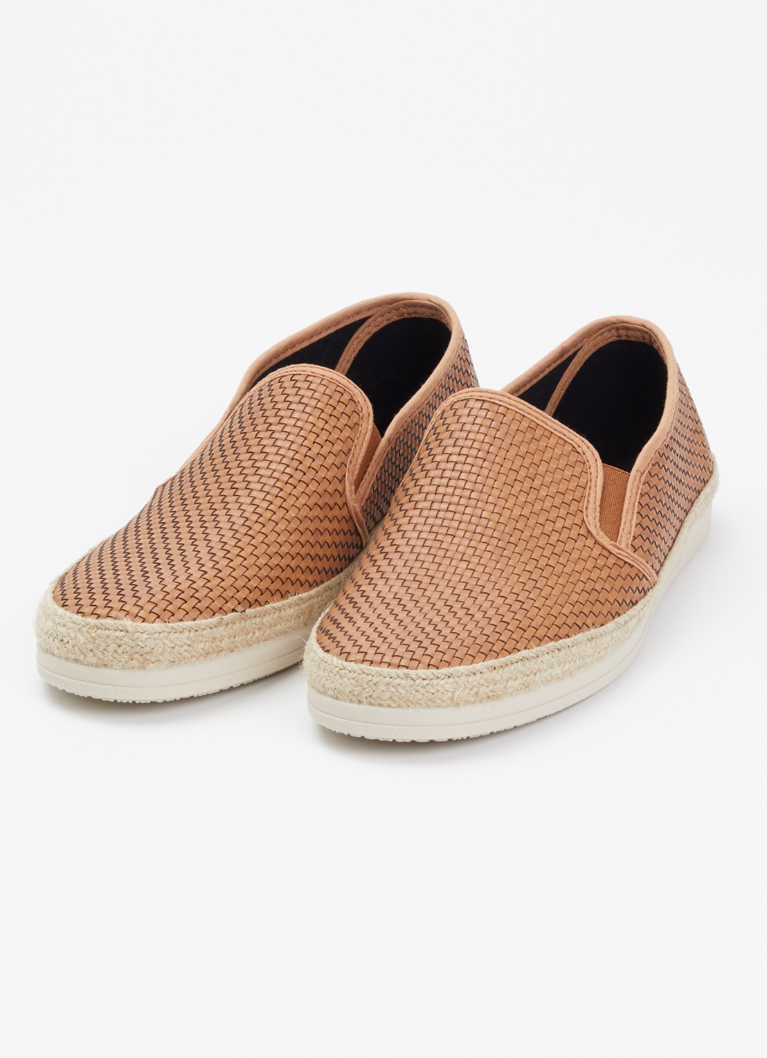 Dune London Fabbien espadrille van canvas - detail 3 bruin