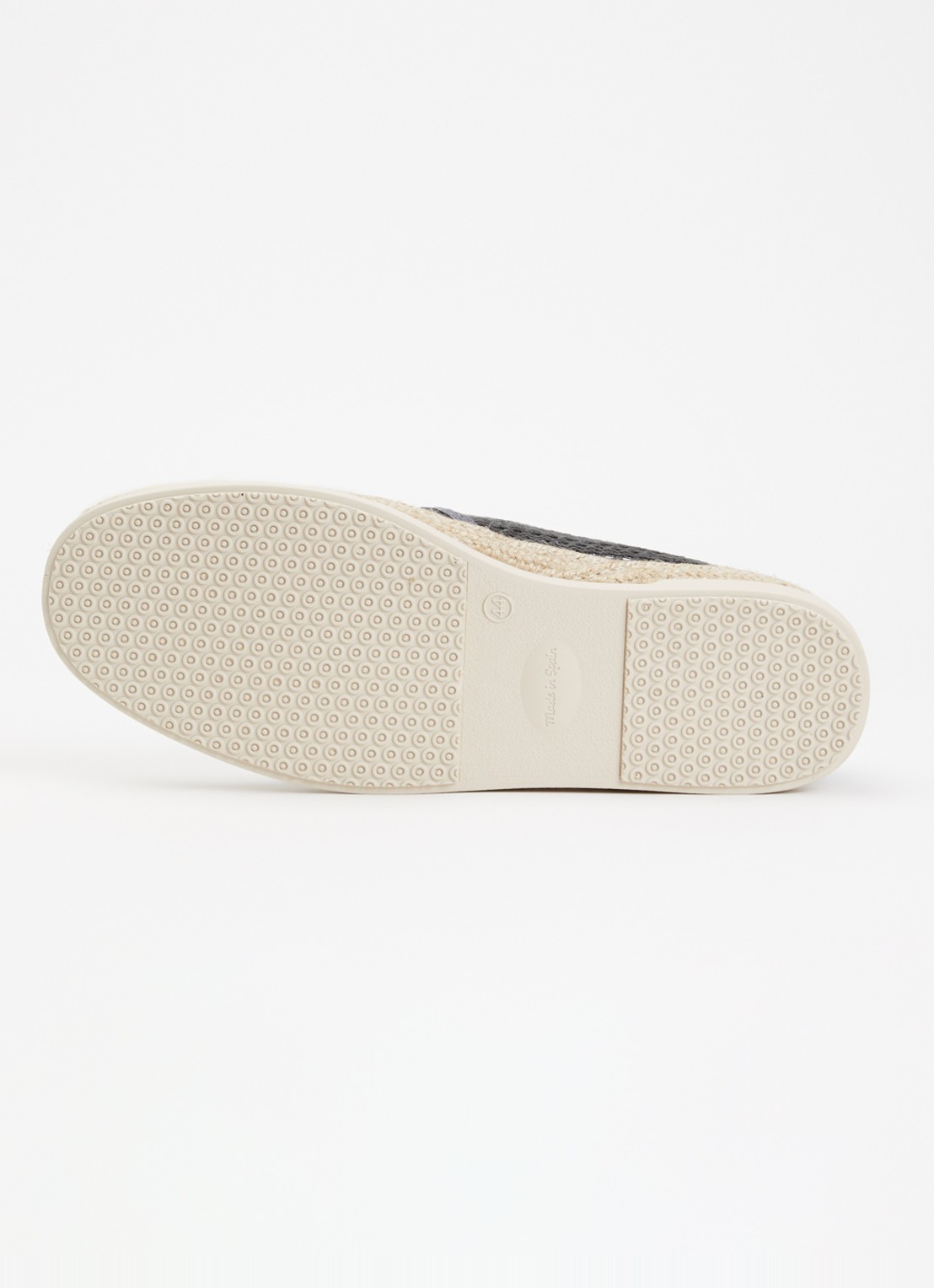 Dune London Fisherr slip-on van canvas - detail 4 antraciet