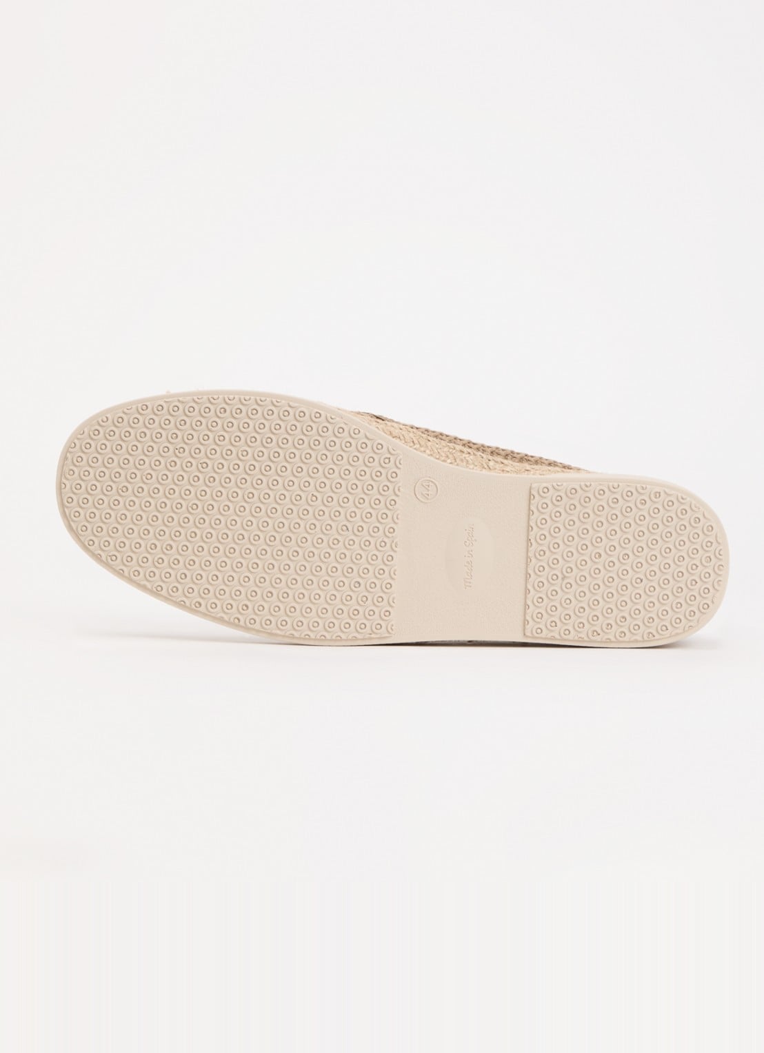 Dune London Fishers espadrilles met gebreid bovenwerk - detail 4 taupe