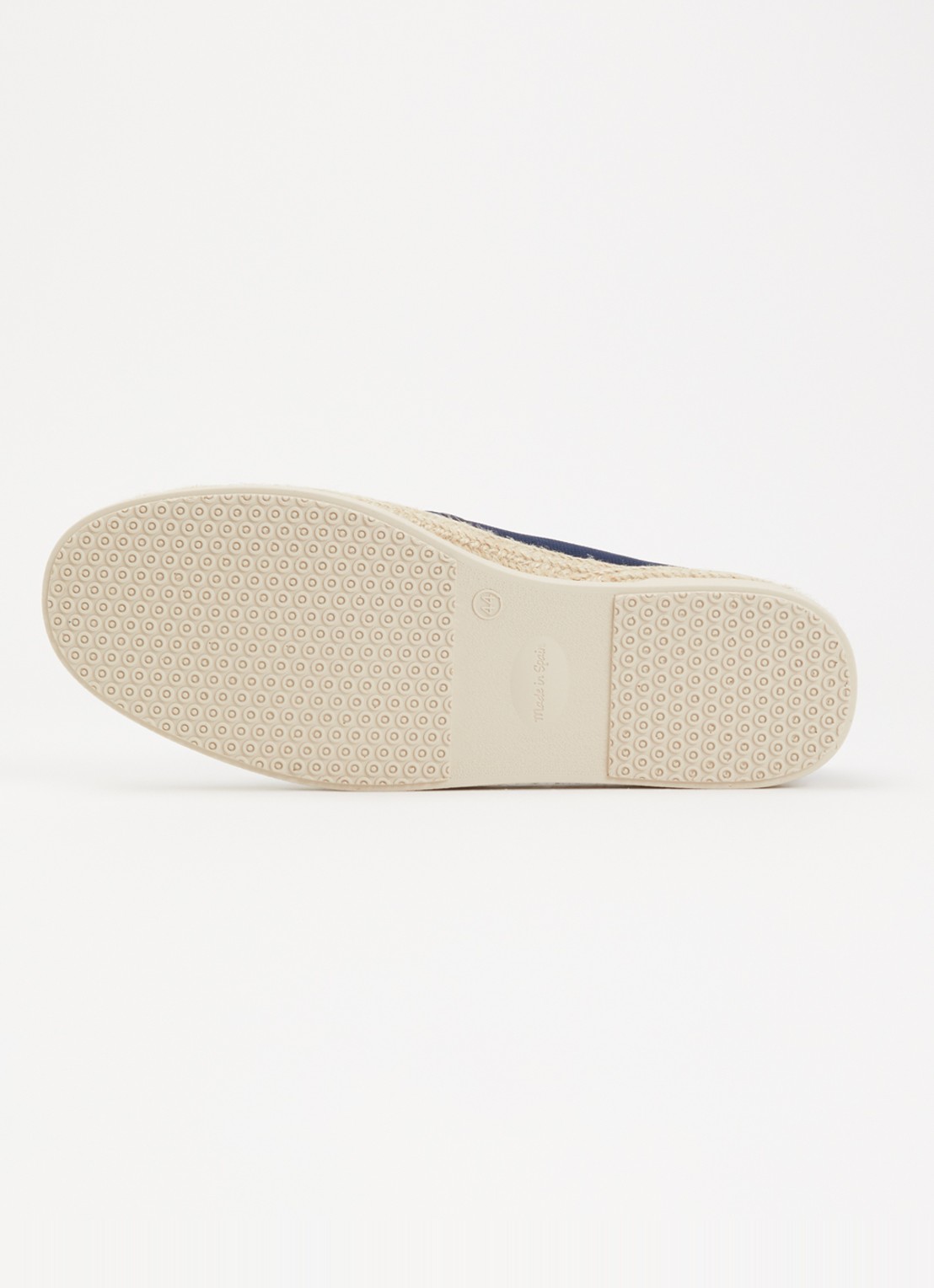 Dune London Fishing espadrilles met gebreid bovenwerk - detail 5 donkerblauw