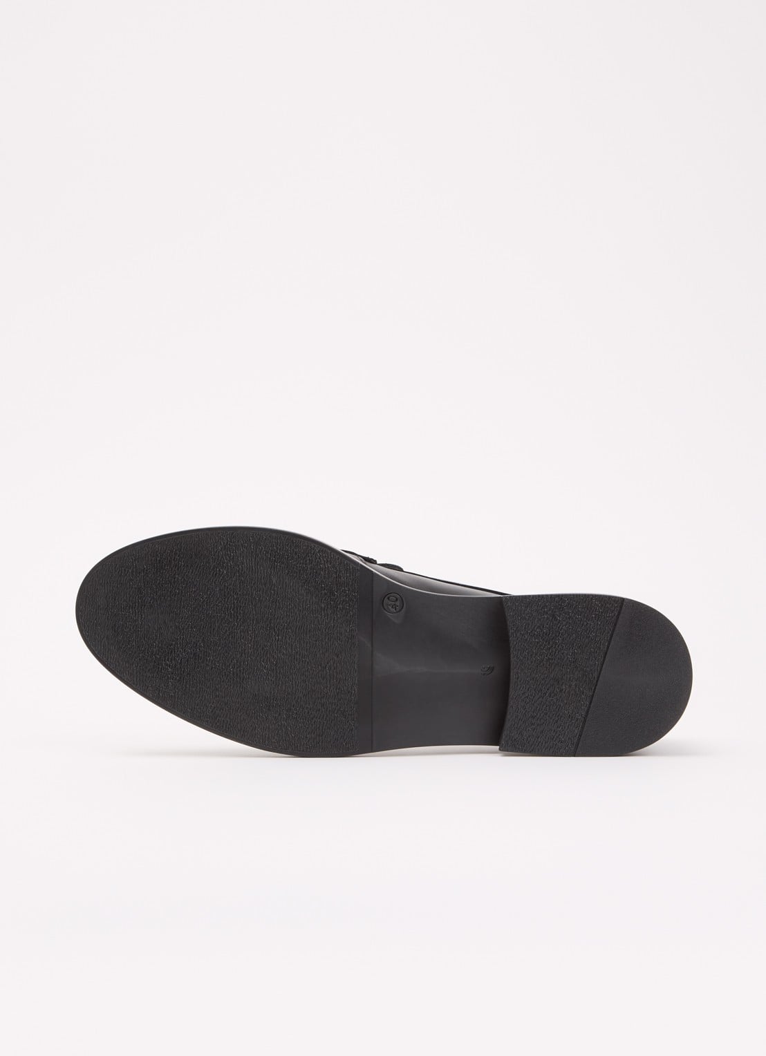Dune London Giya loafer van leer - detail 3 zwart