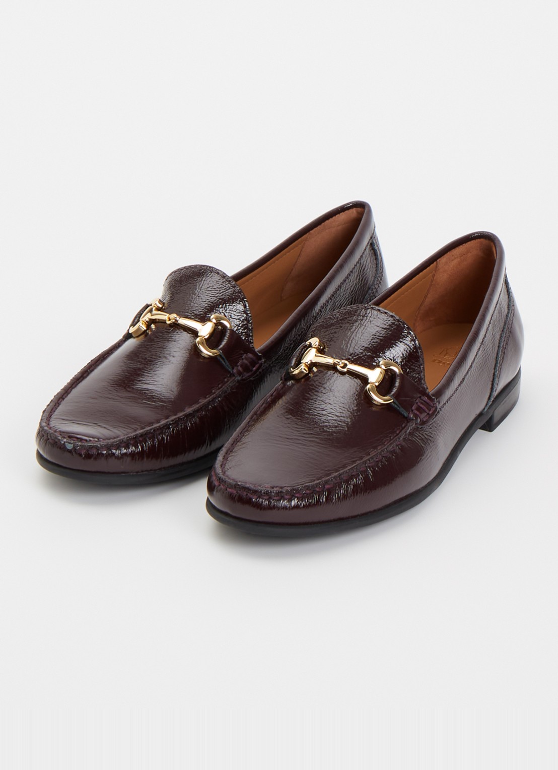 Dune London Glena loafer - detail 3 bordeauxrood
