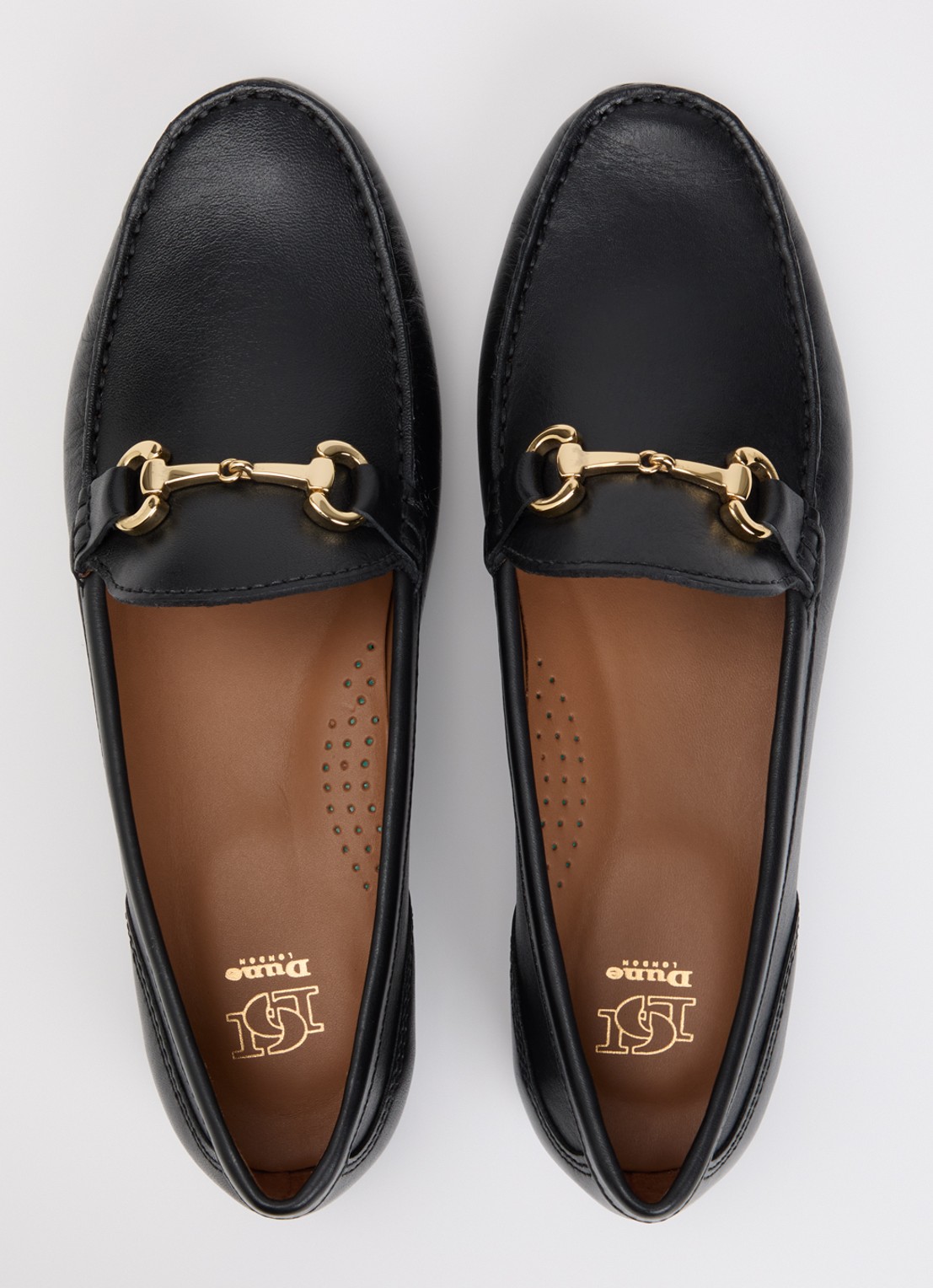 Dune London Glena loafer - detail 4 diepzwart