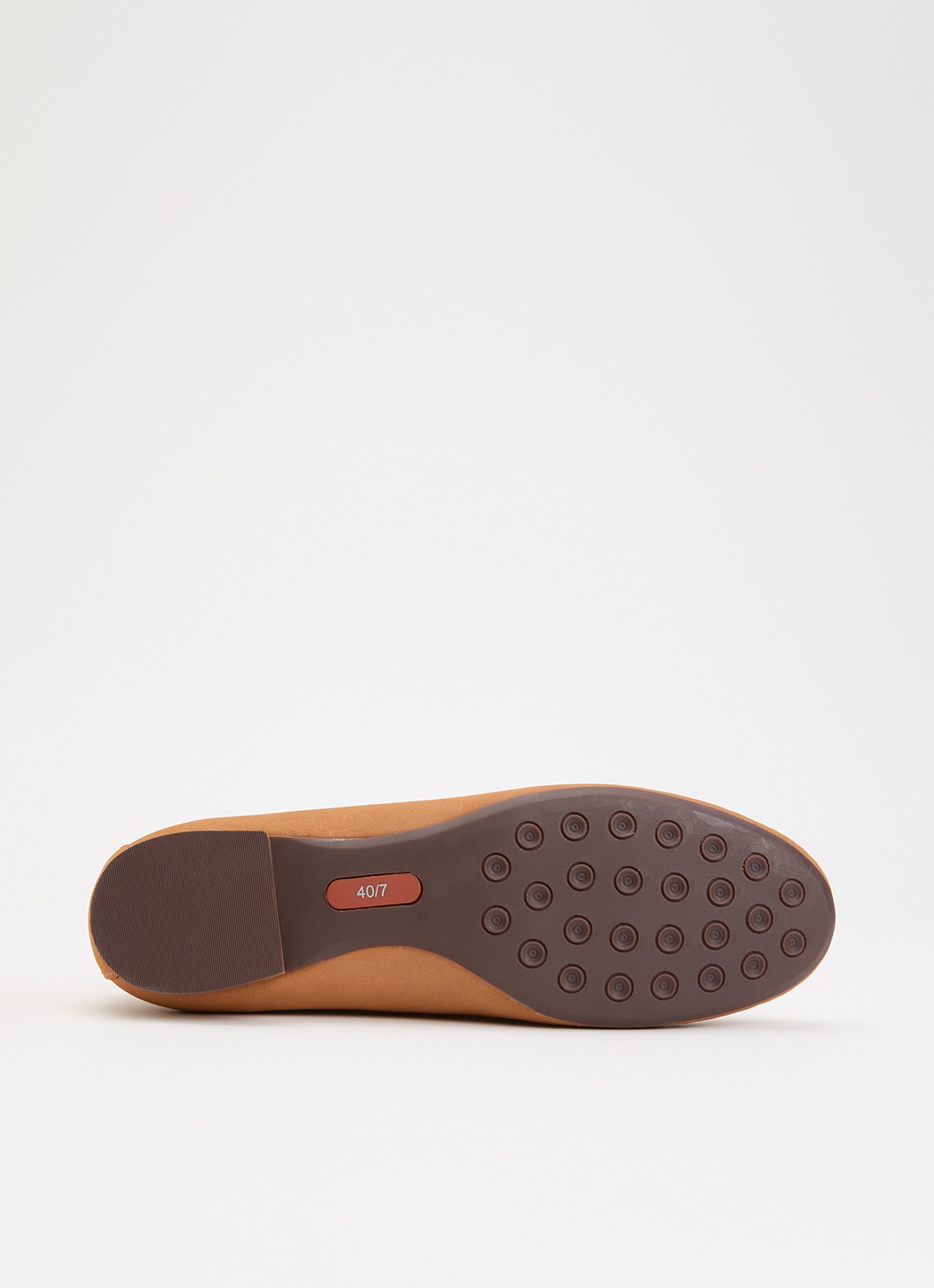 Dune London Glenniee loafer van suède - detail 3 zand