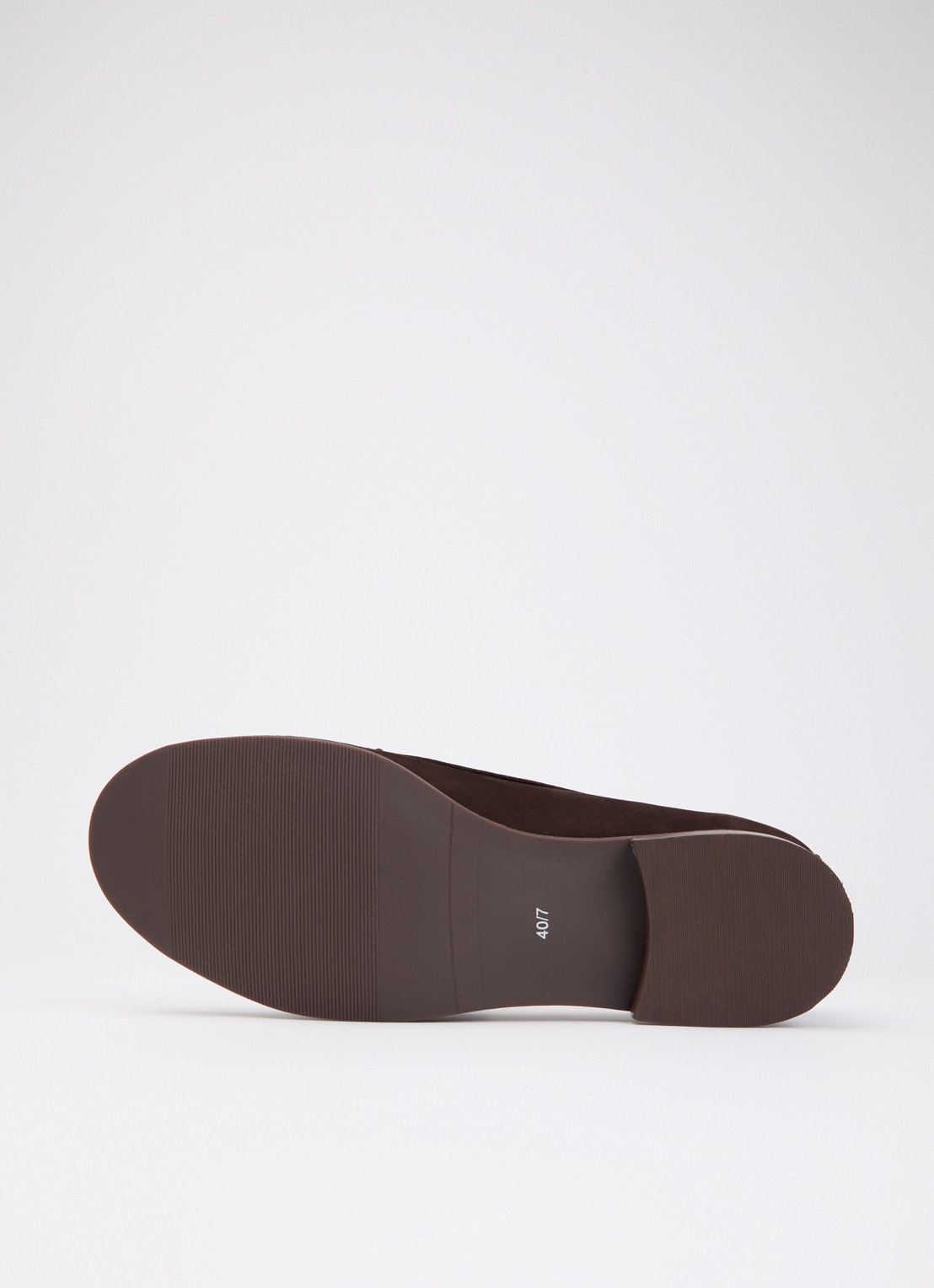 Dune London Glenny loafer van leer - detail 4 bruin