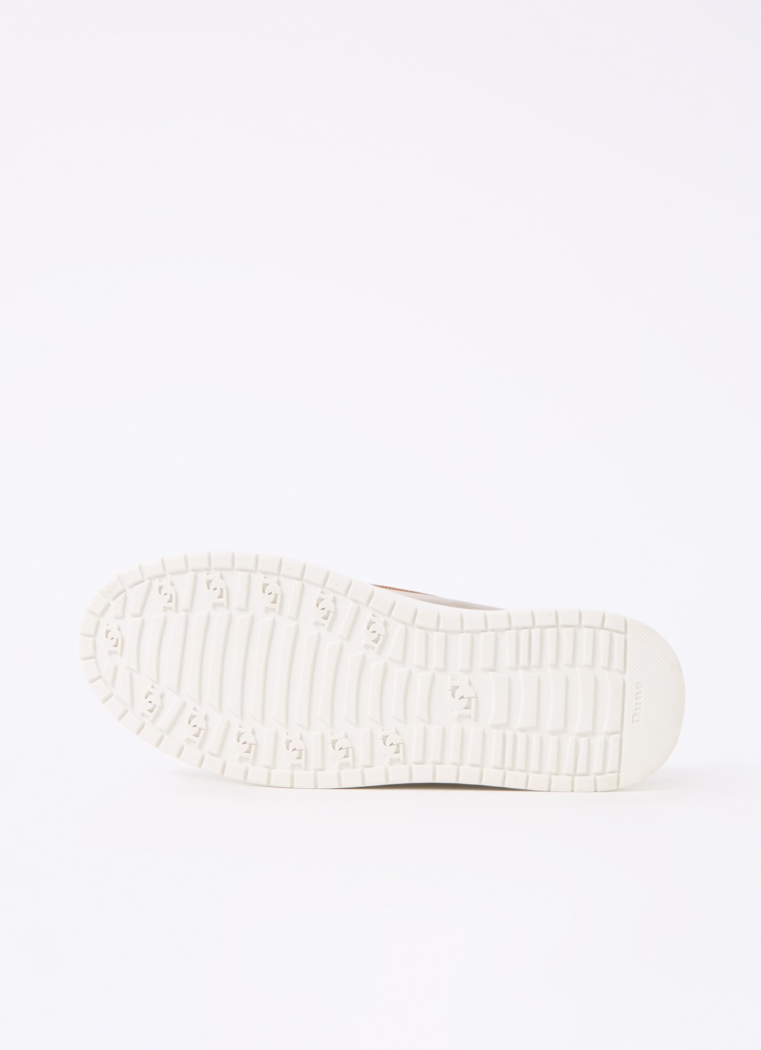 Dune London Glide loafer van leer - detail 3 goud