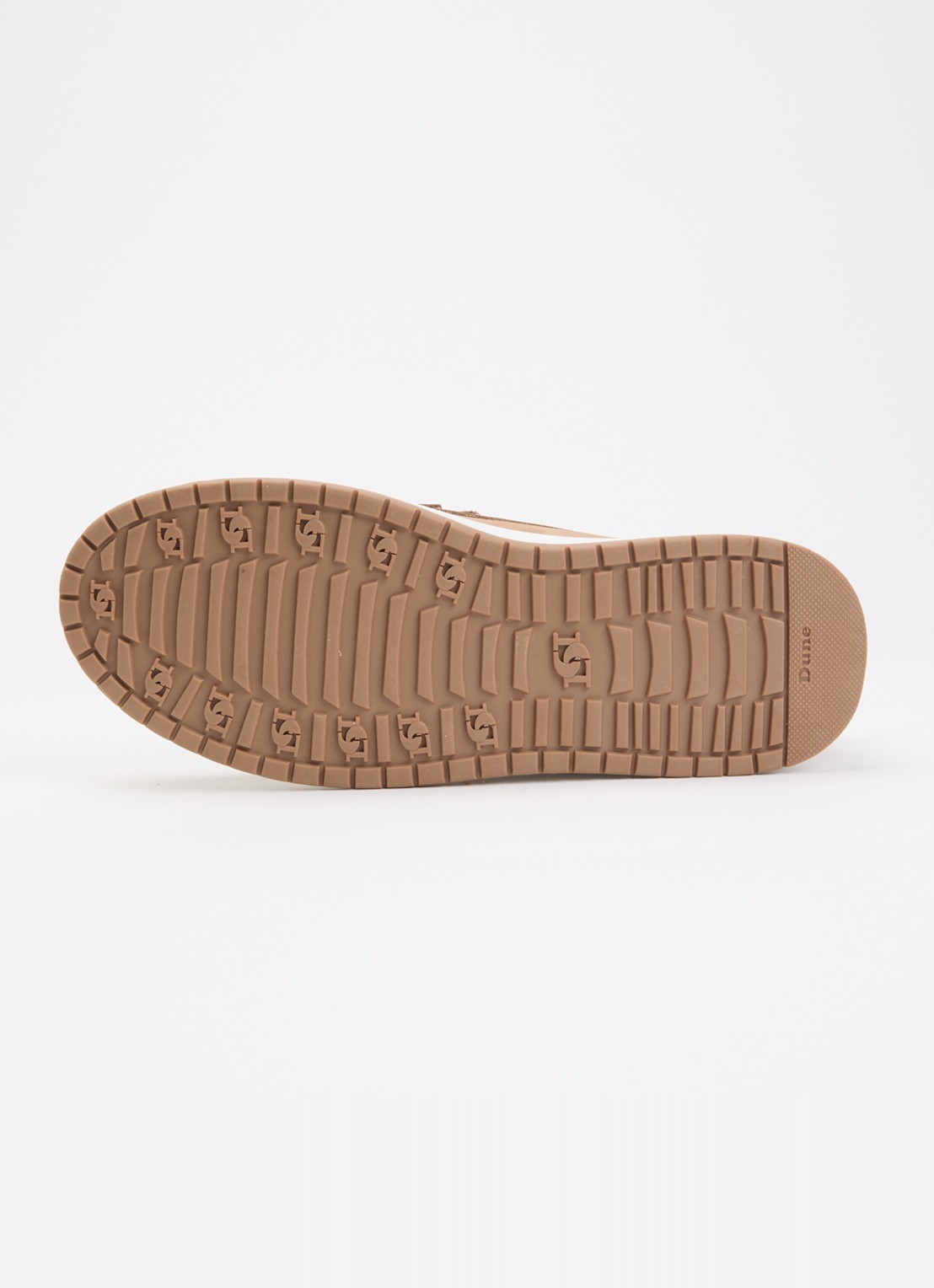 Dune London Glide loafer van leer - detail 5 lichtbruin