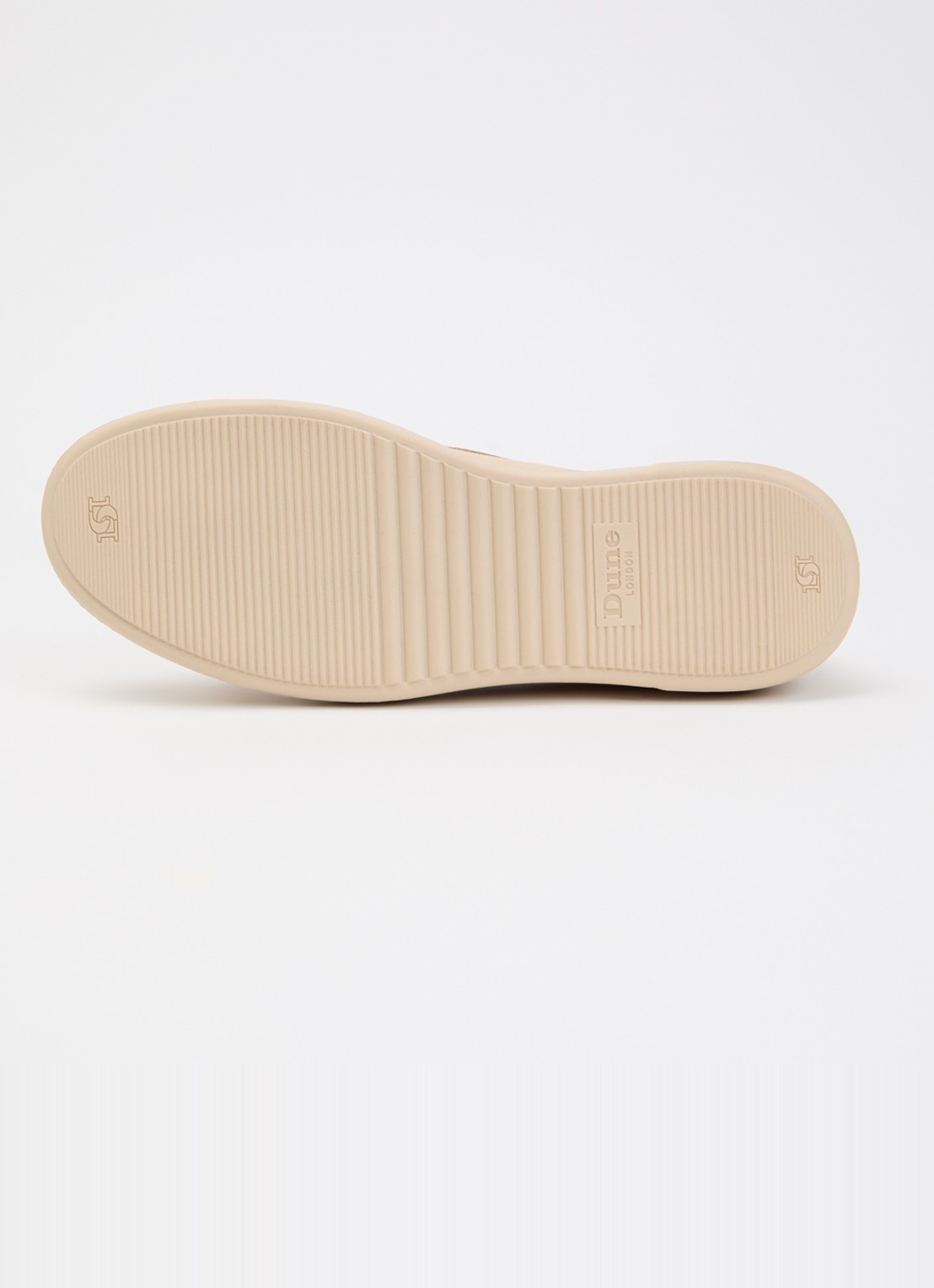 Dune London Glissade loafer van leer met franjes - detail 5 creme