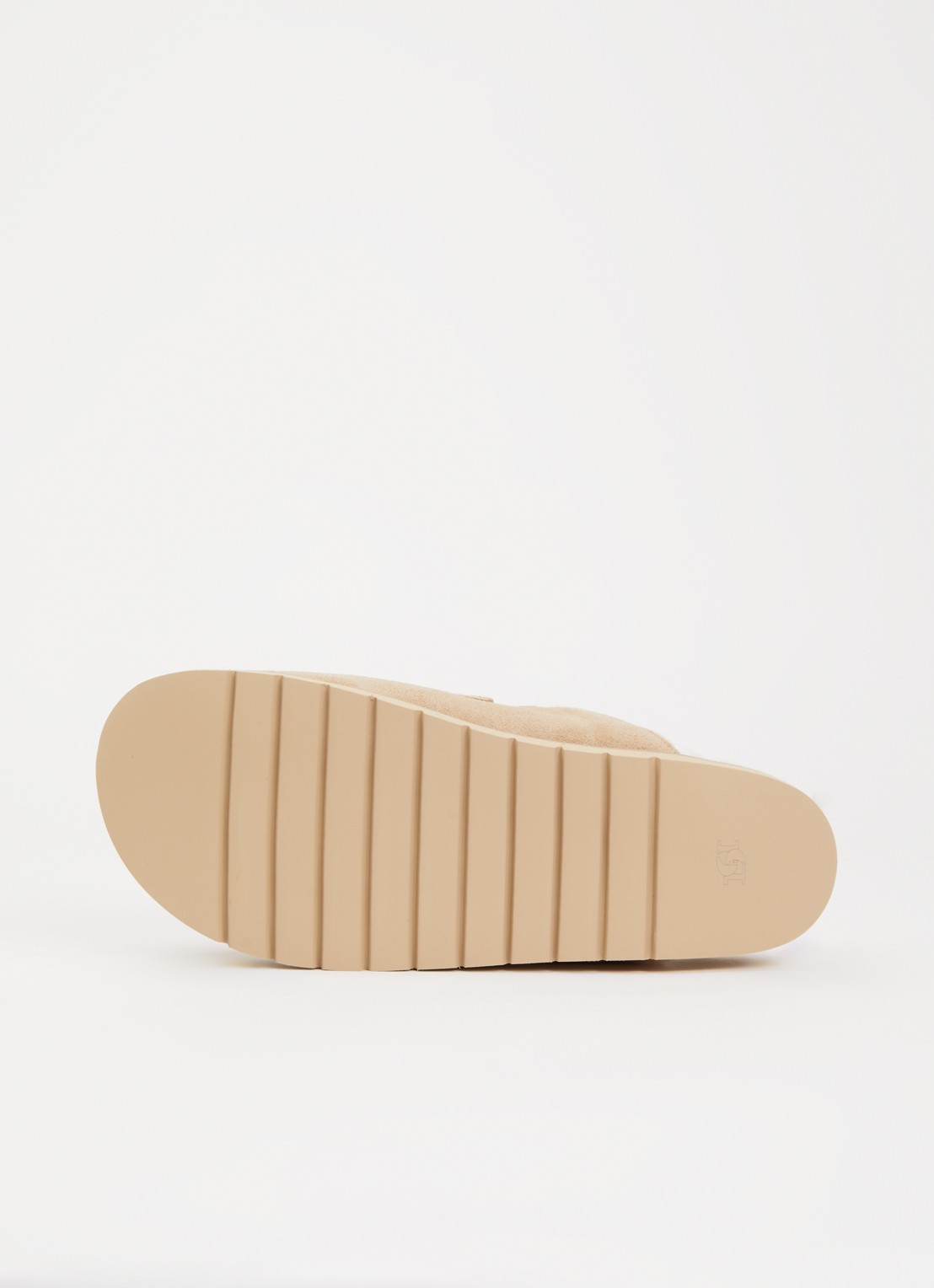 Dune London Goldy muiltje van suède  - detail 3 beige