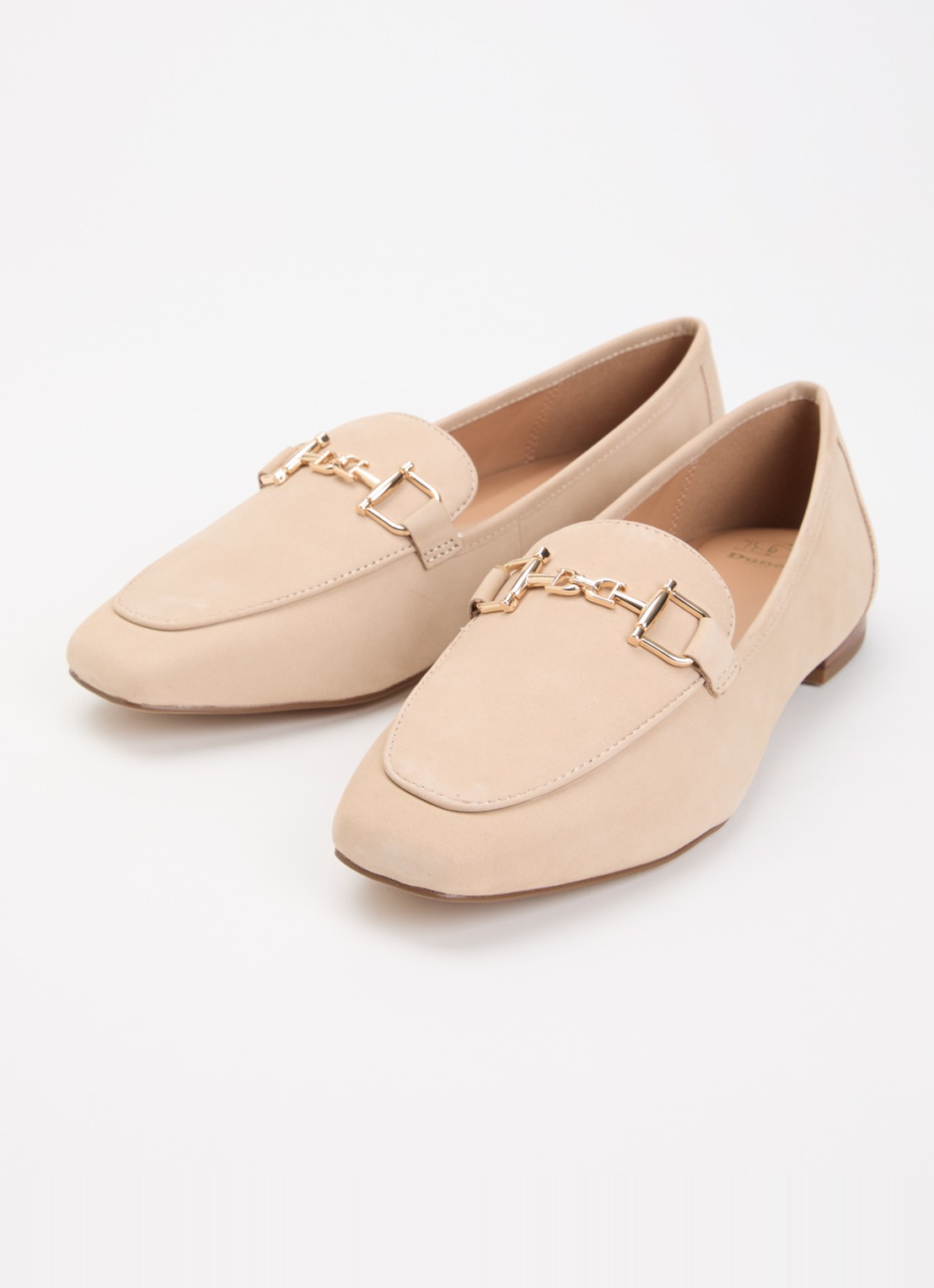 Dune London Grained loafer - detail 2 beige