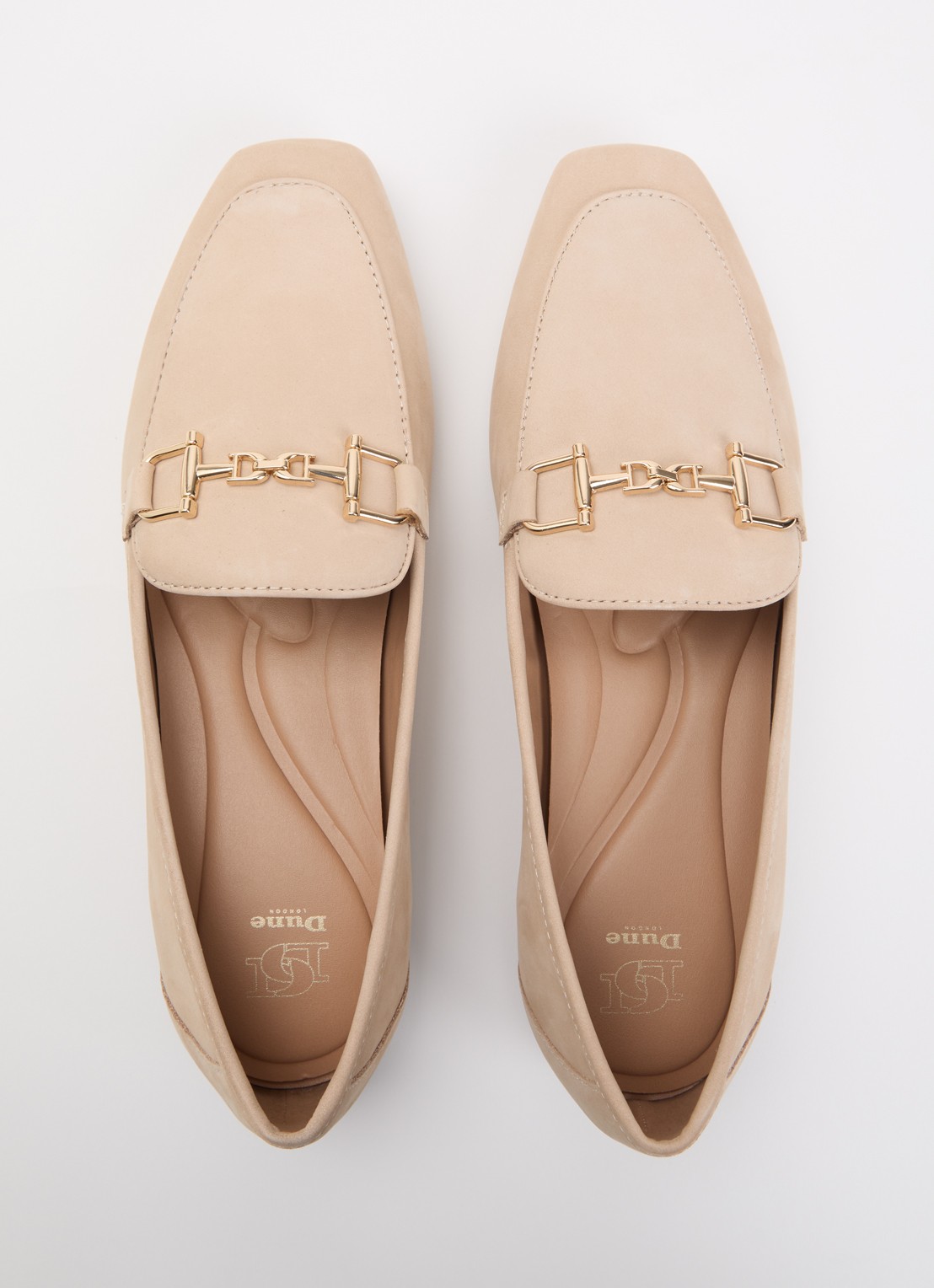 Dune London Grained loafer - detail 3 beige