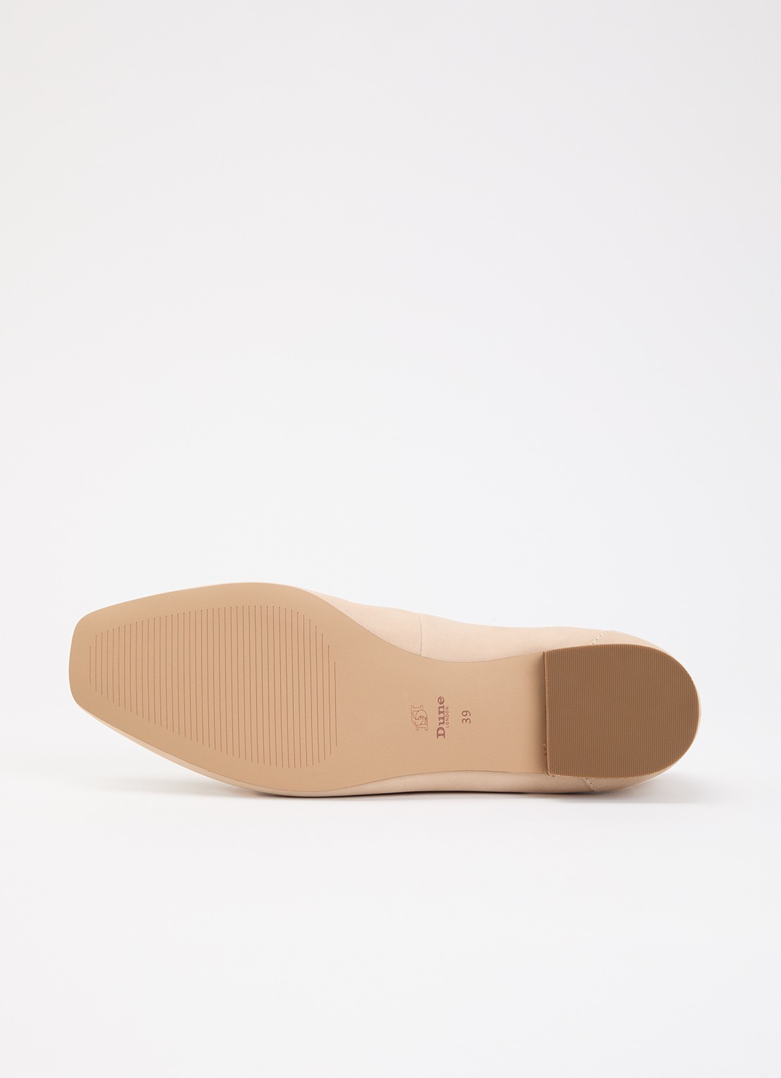 Dune London Grained loafer - detail 4 beige