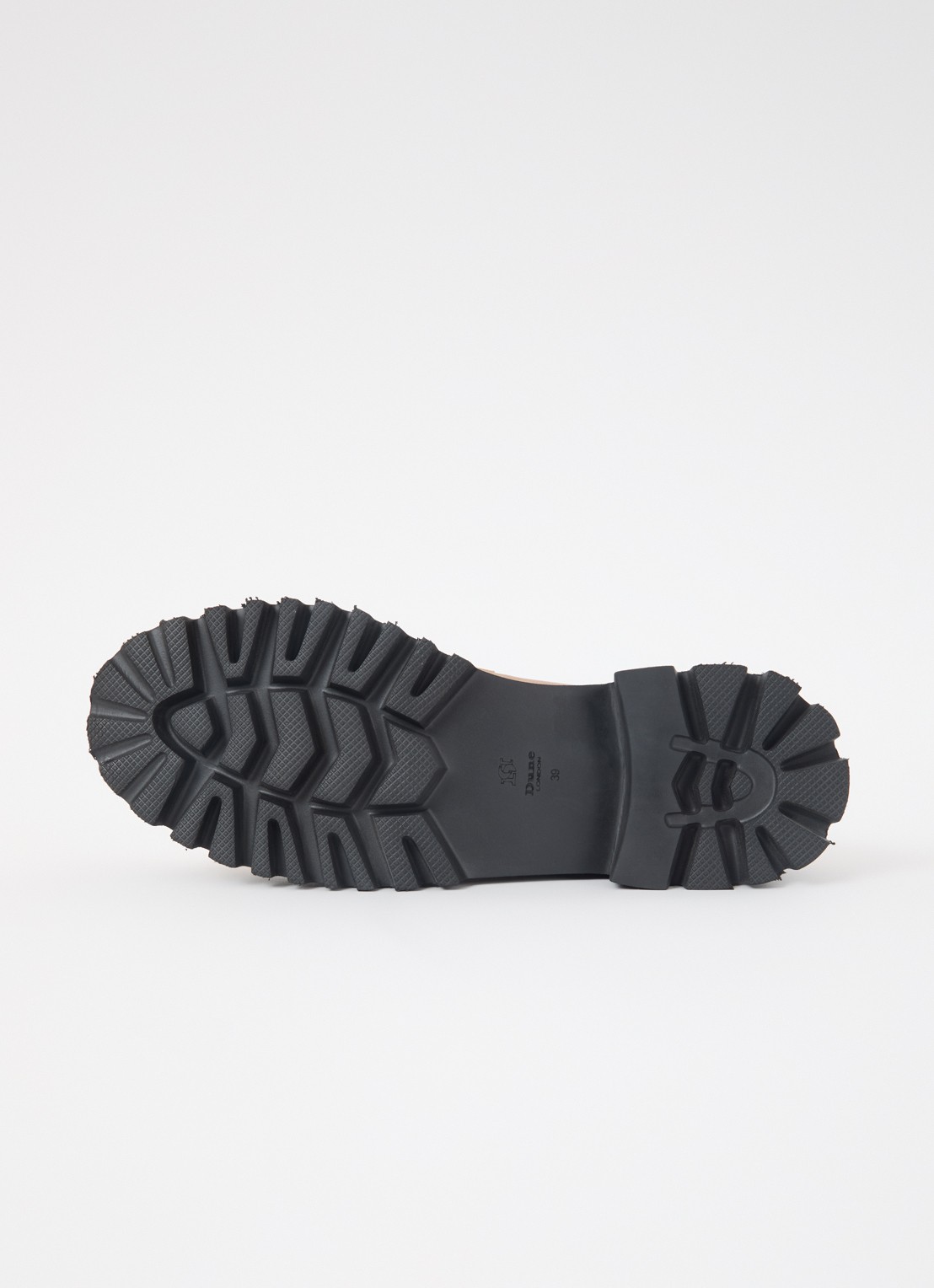 Dune London Groundbreaking loafer van leer - detail 4 brons