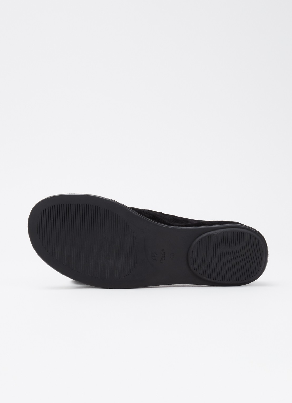 Dune London Grounding loafer van suède - detail 4 zwart