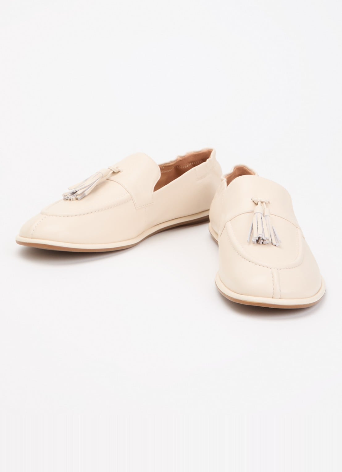 Dune London Grounding loafer van suède - detail 3 creme
