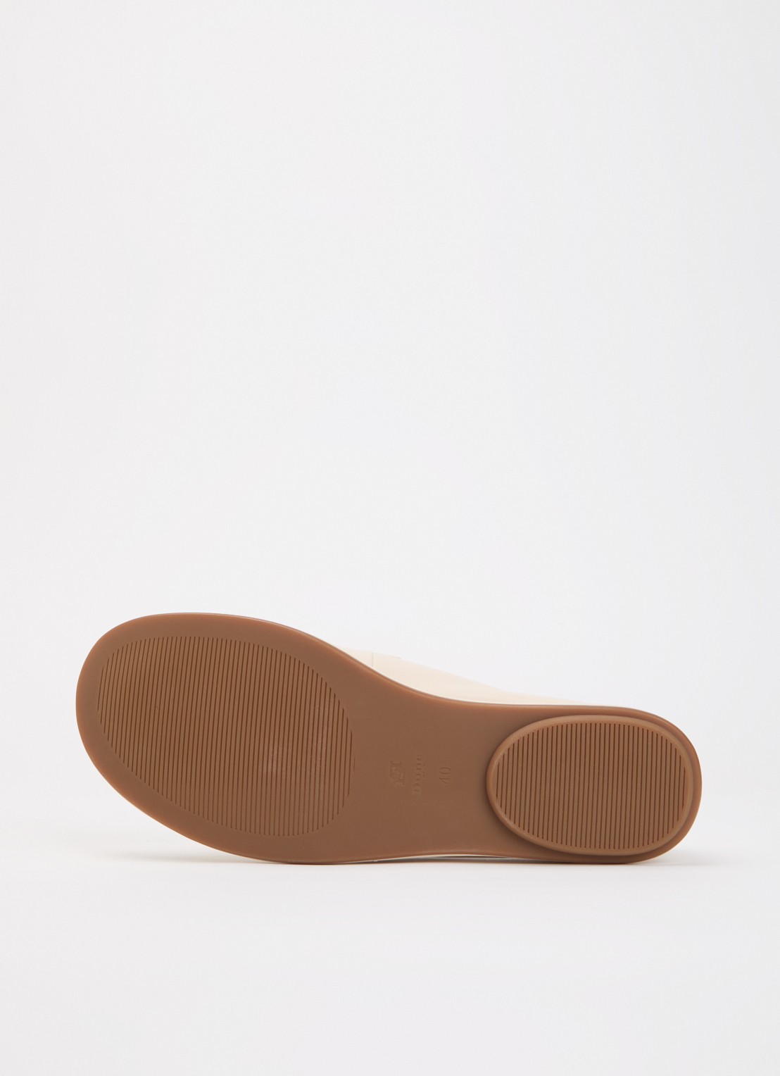 Dune London Grounding loafer van suède - detail 5 creme