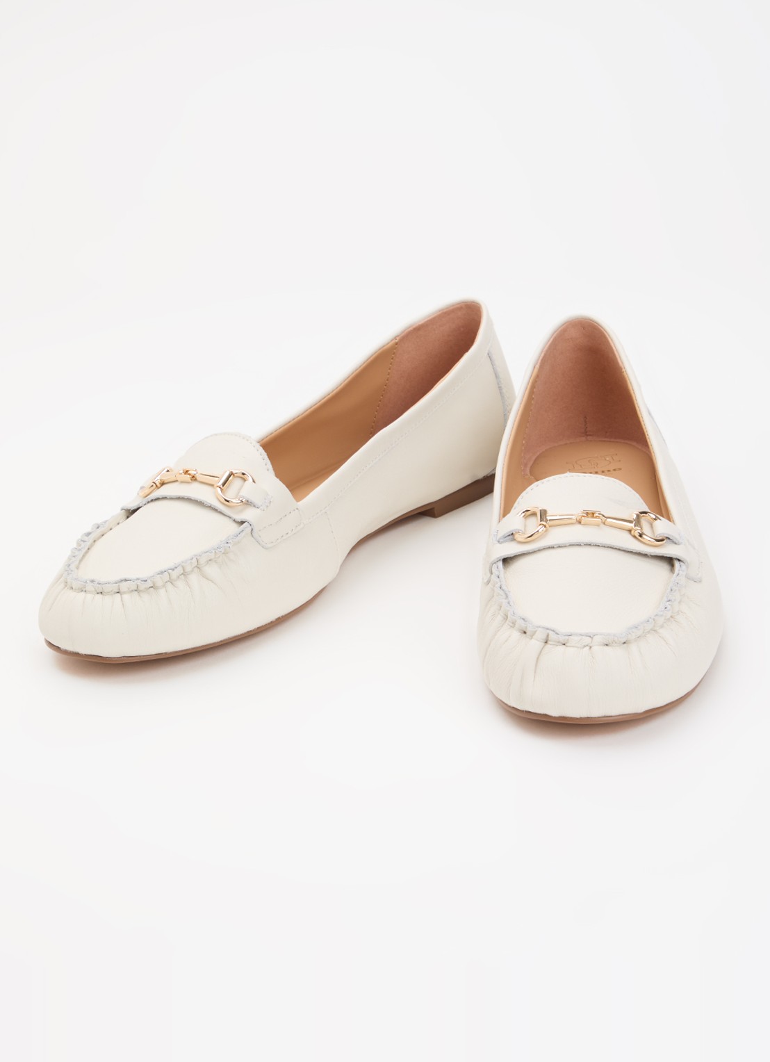 Dune London Guno loafer - detail 2 wit