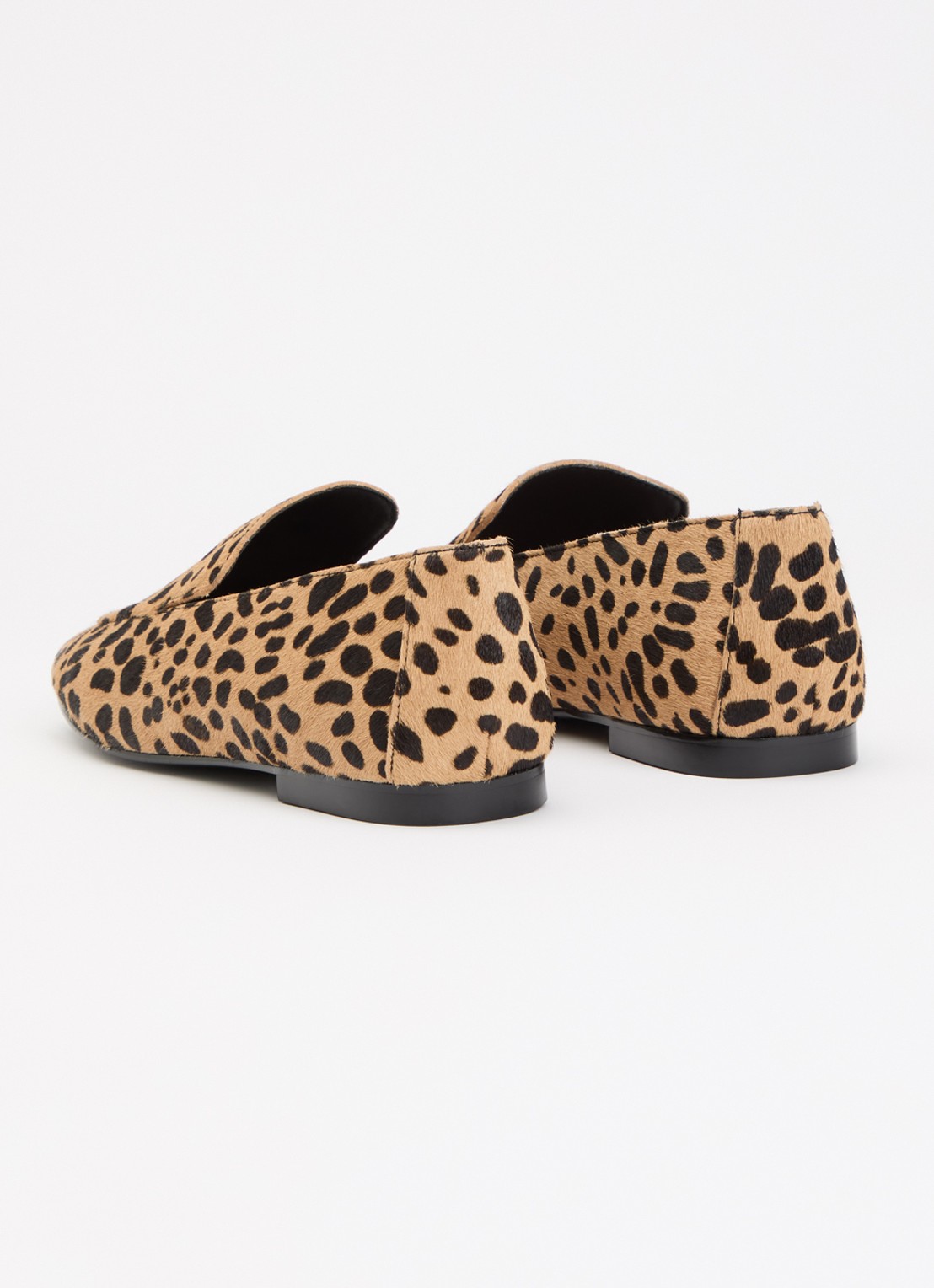 Dune London Gurl loafer van leer - achterkant 4 bruin