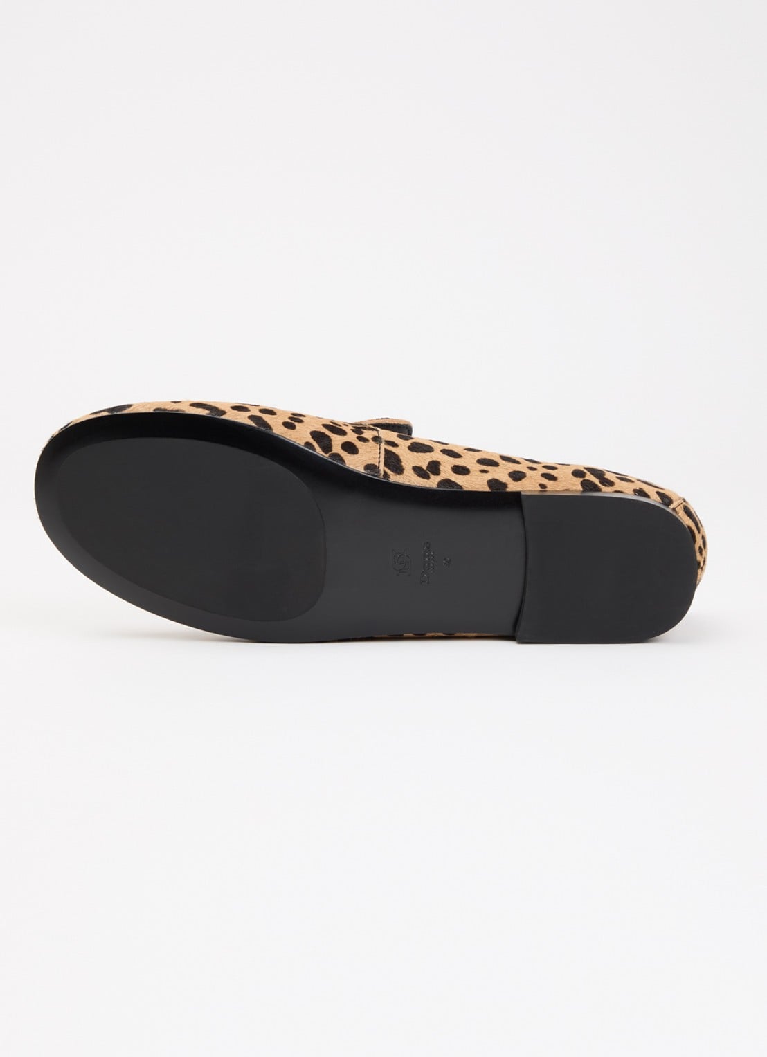 Dune London Gurl loafer van leer - detail 3 bruin