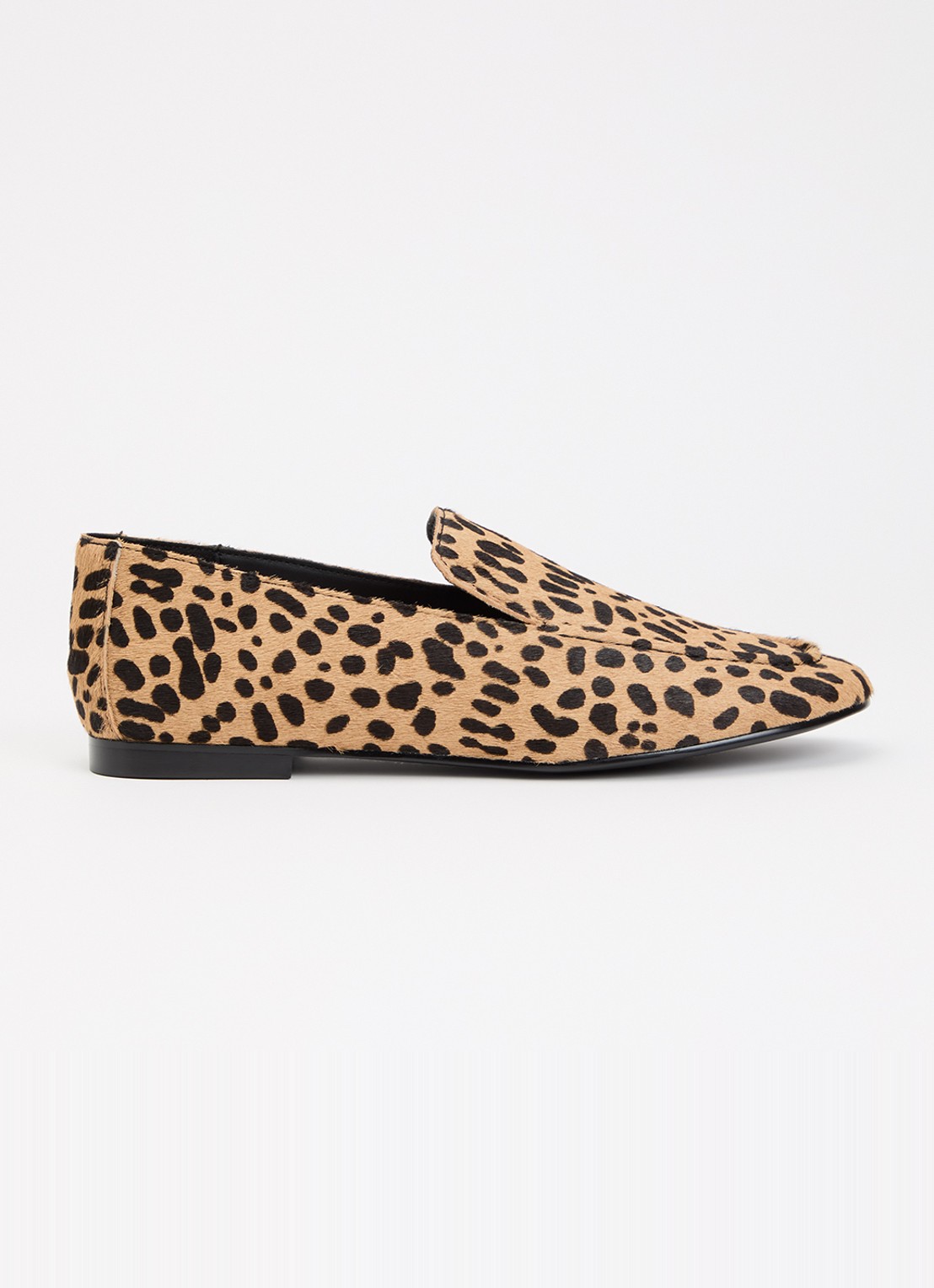 Dune London Gurl loafer van leer - voorkant 5 bruin