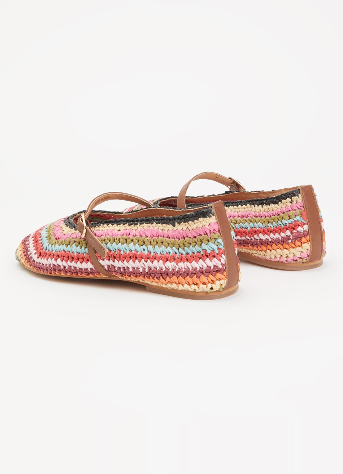 Dune London Haloha ballerina - achterkant 2 multicolor