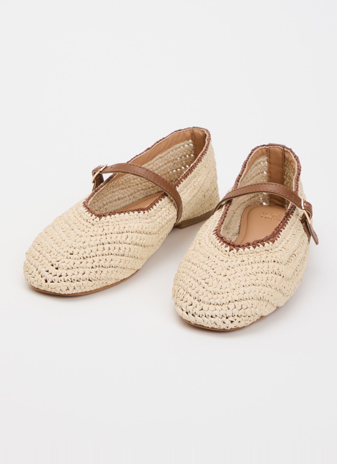 Dune London Haloha ballerina - detail 2 beige