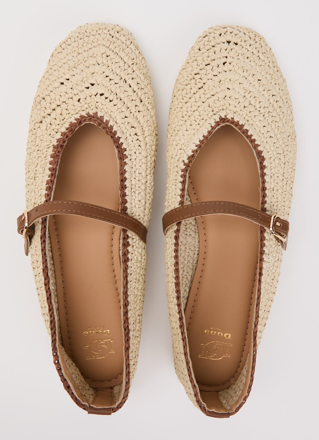 Dune London Haloha ballerina - detail 3 beige