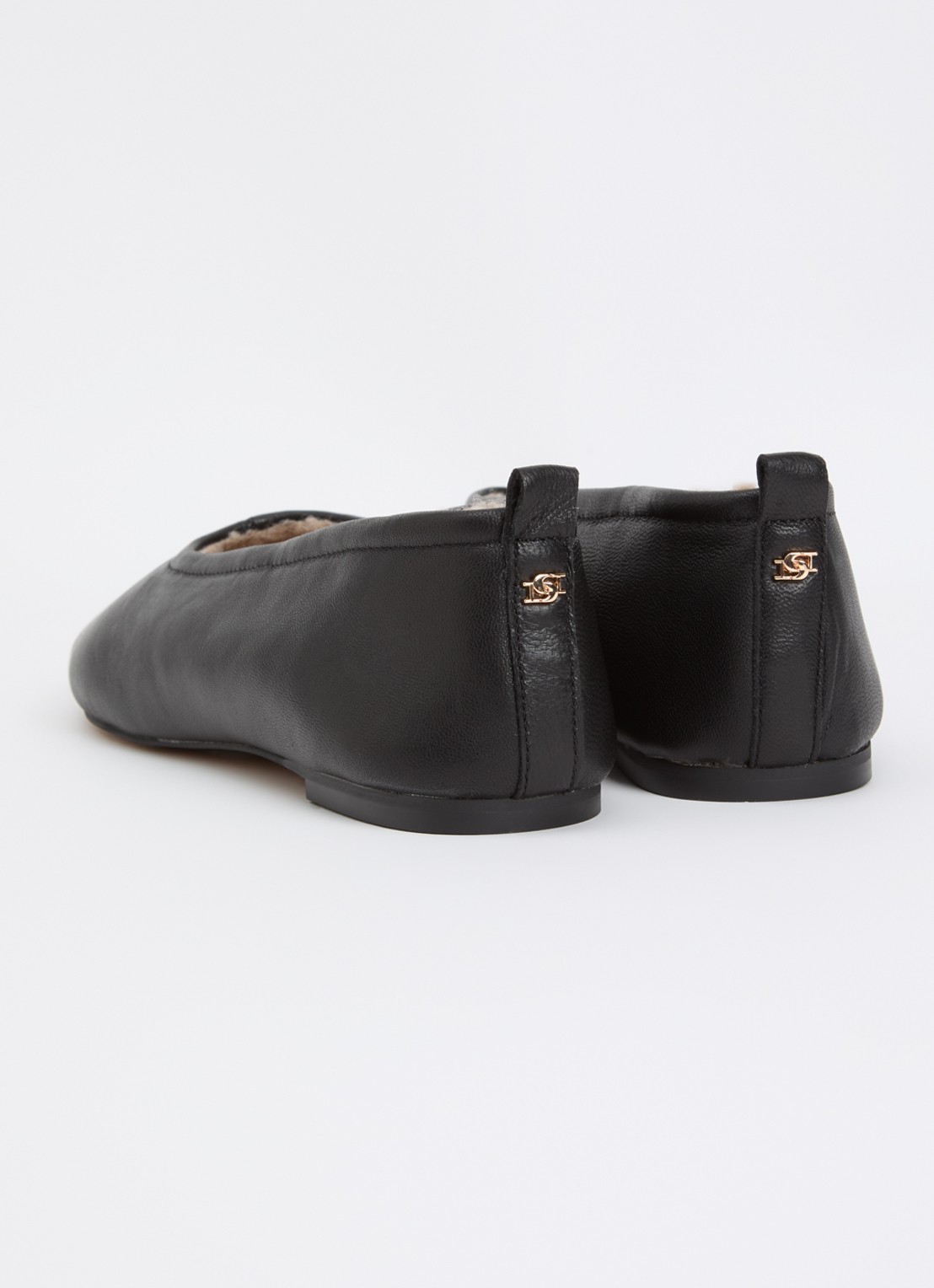 Dune London Harliee ballerina  - achterkant zwart