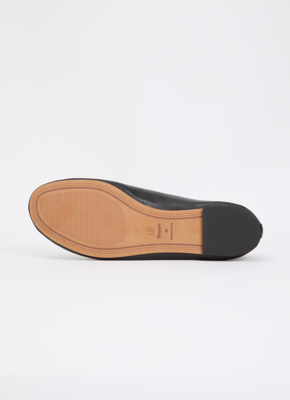 Dune London Harliee ballerina  - detail 4 zwart