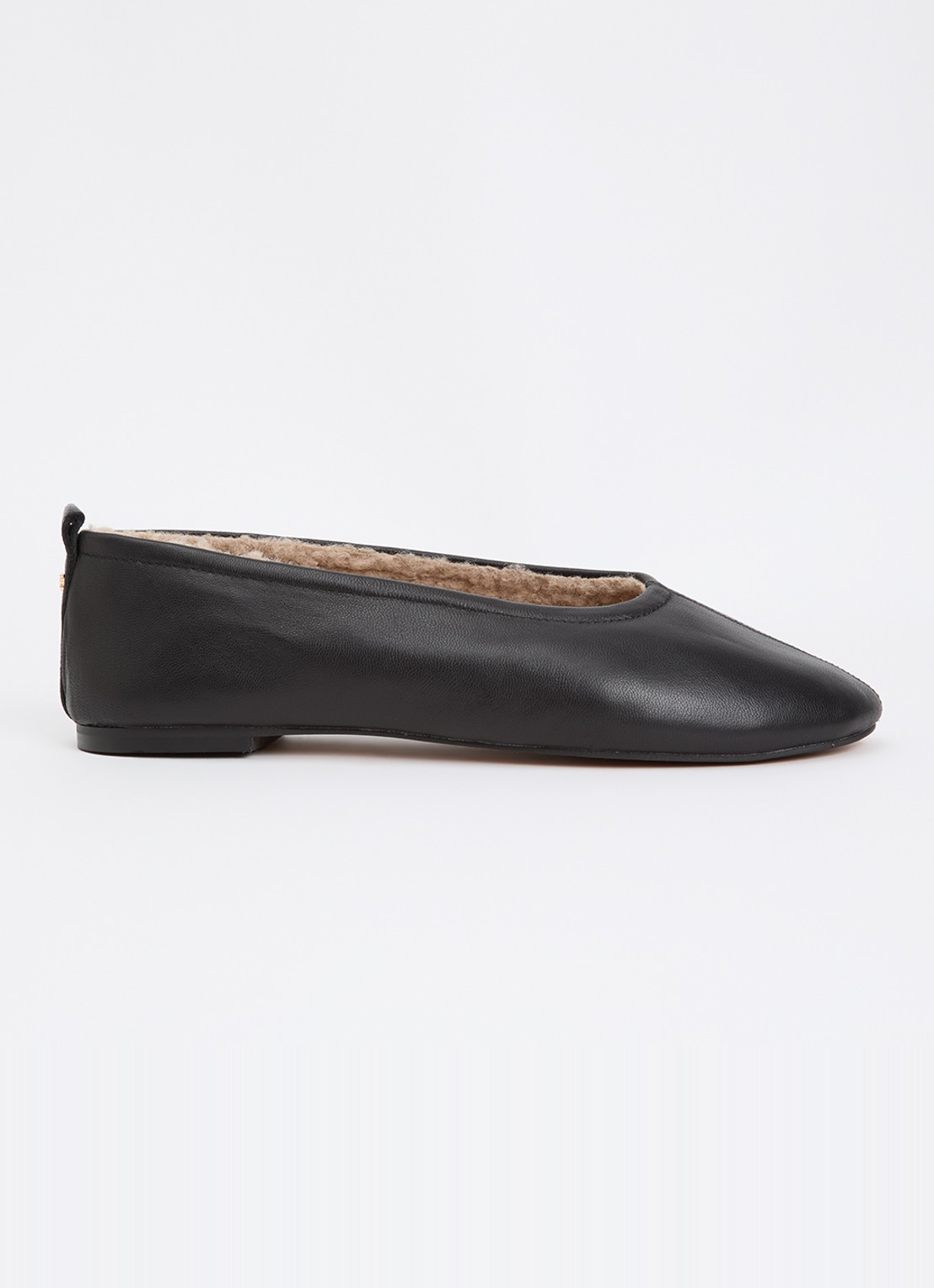 Dune London Harliee ballerina  - voorkant 5 zwart