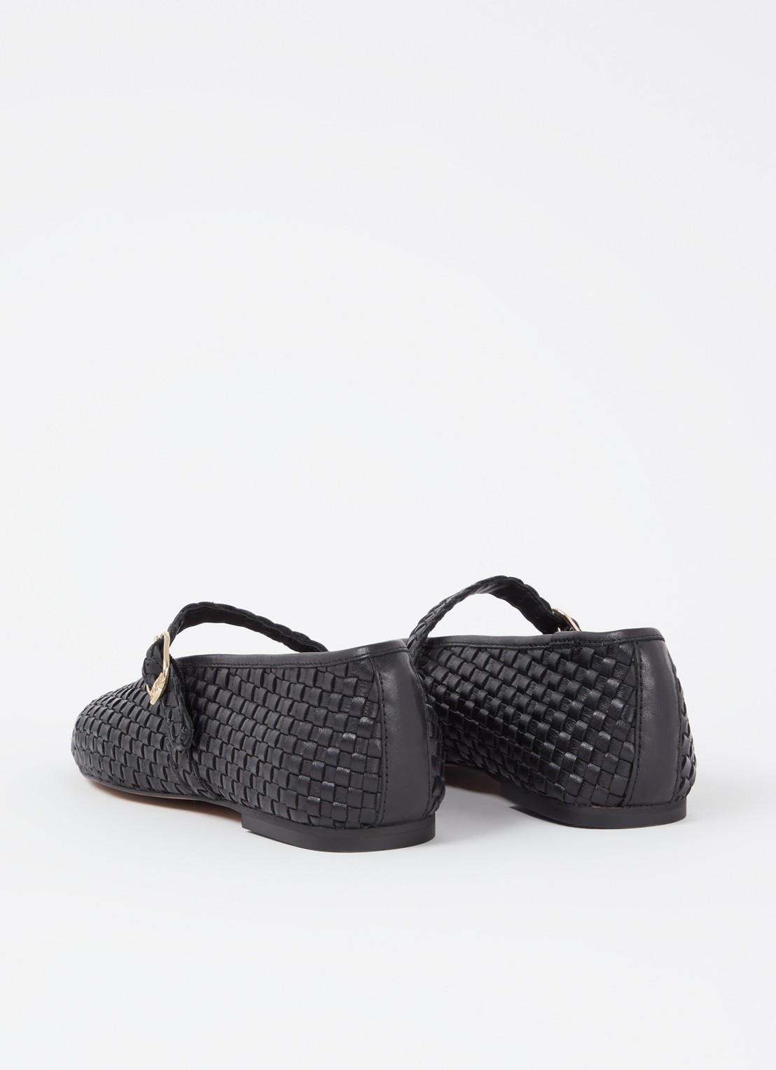 Dune London Headline ballerina  - achterkant zwart