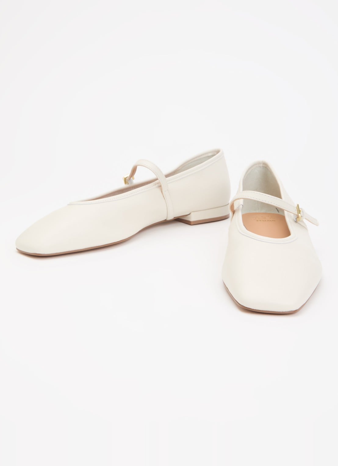 Dune London Hearthrob ballerina  - detail 3 creme