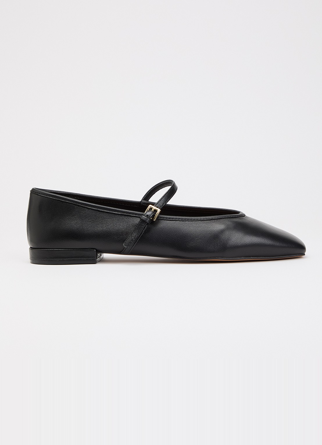 Dune London Hearthrob ballerina  - voorkant 5 zwart