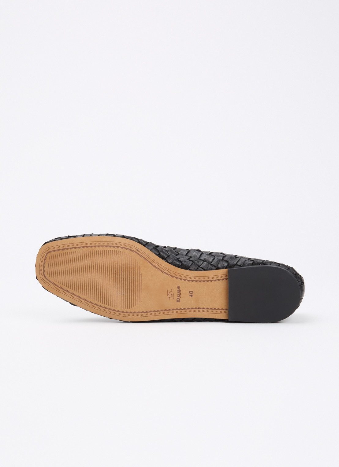 Dune London Heat ballerina - detail 4 zwart