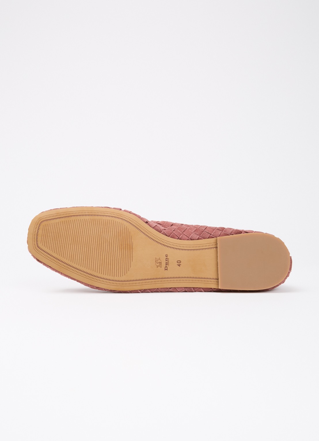 Dune London Heat ballerina - detail 3 oudroze