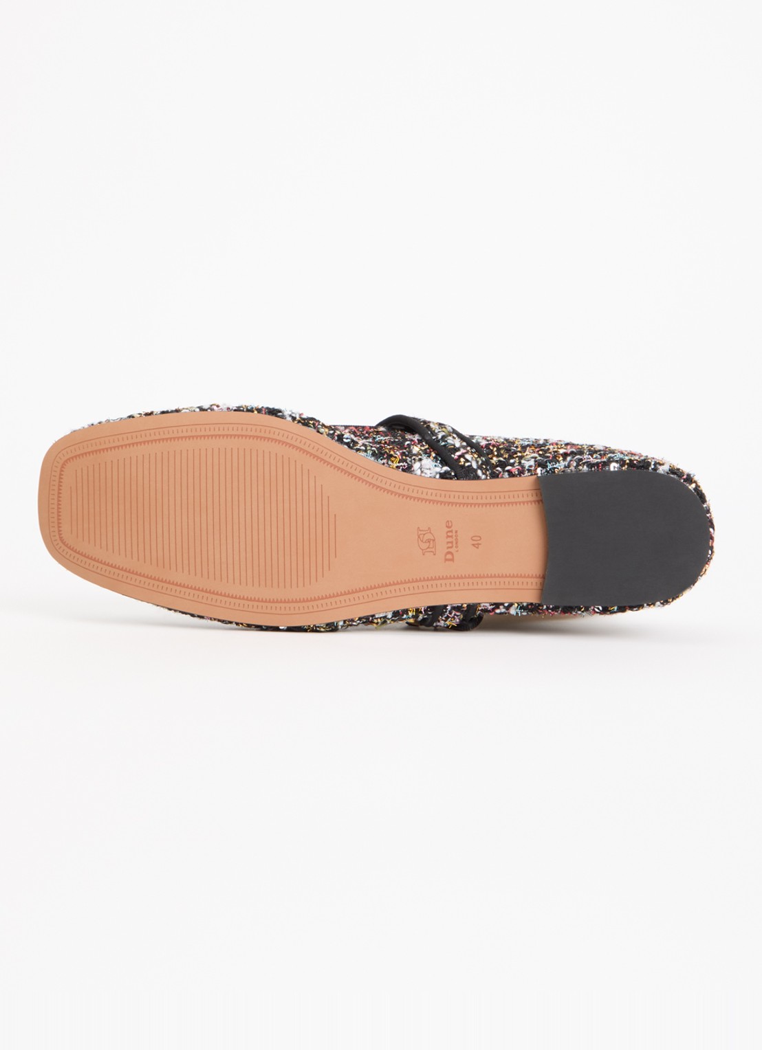 Dune London Hennrietta ballerina - detail 5 zwart