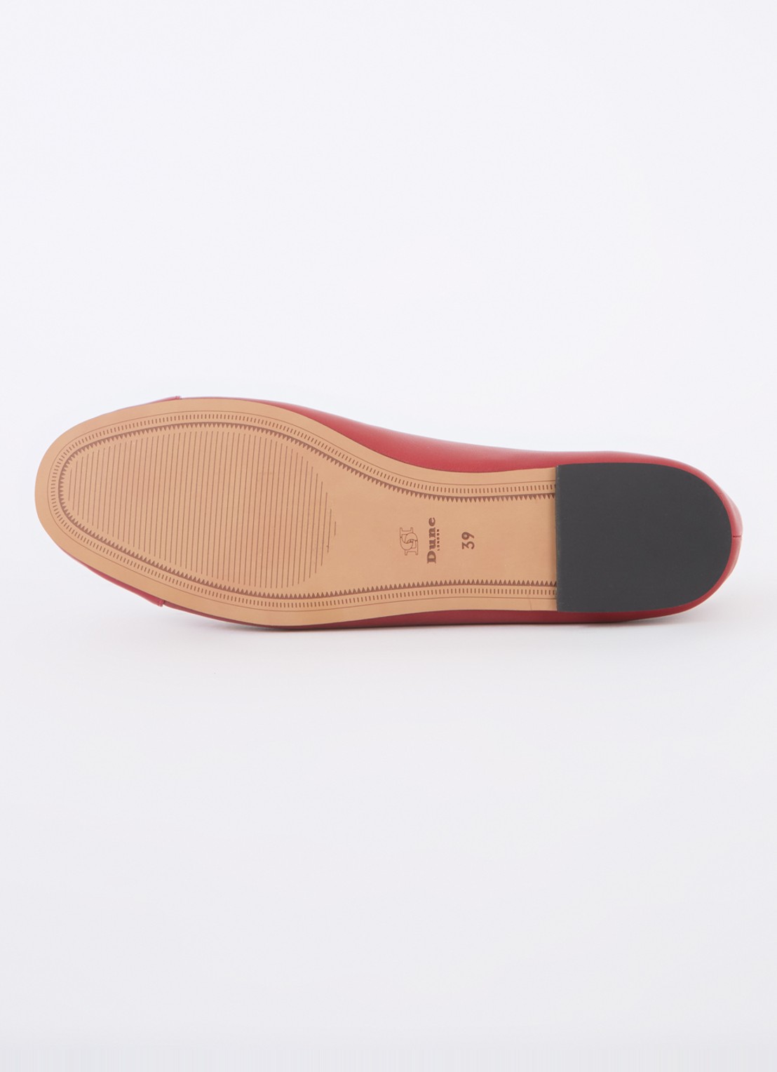 Dune London Highest ballerina met lakleren details - detail 5 rood