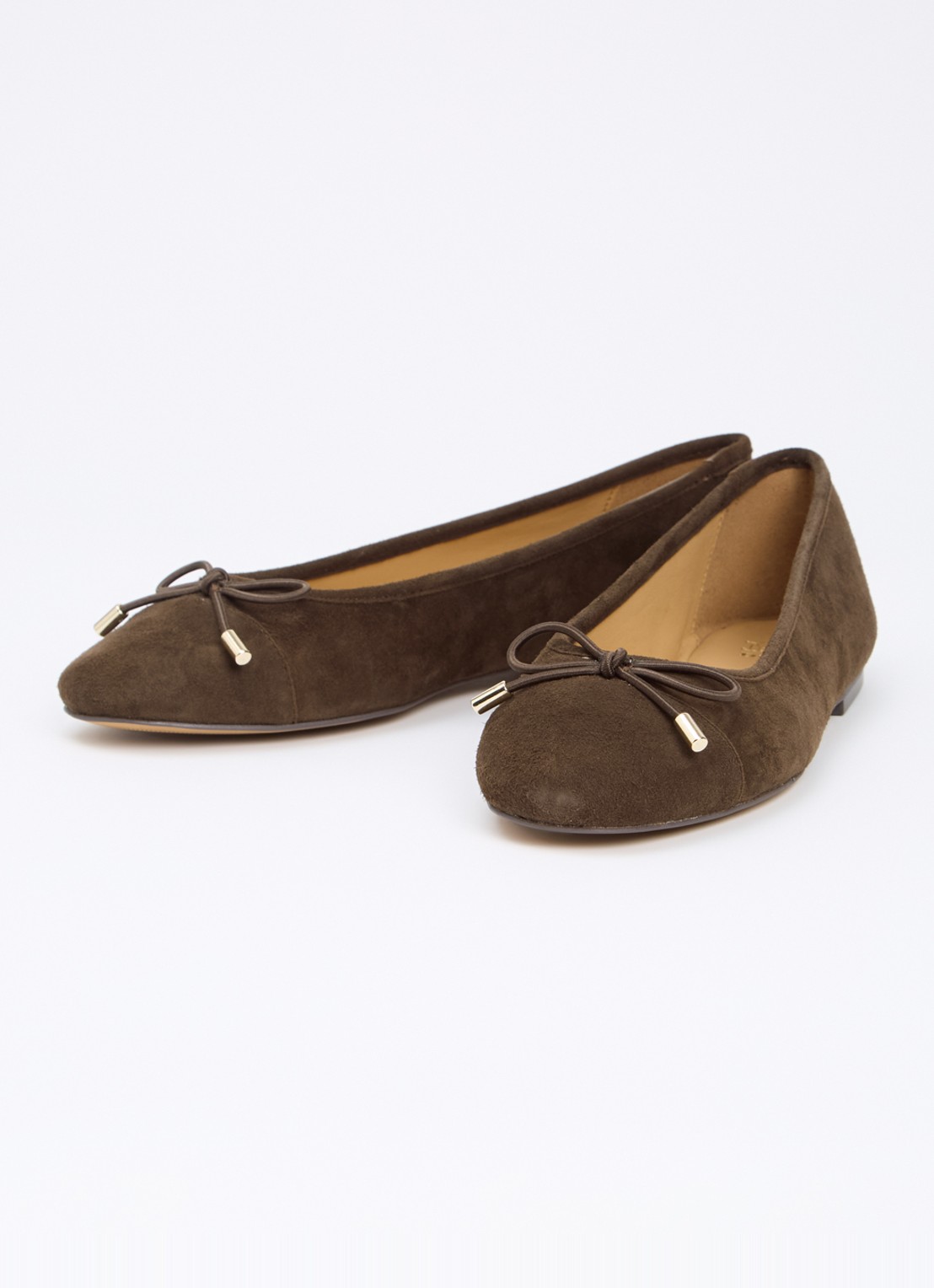 Dune London Highest ballerina met lakleren details - detail 3 bruin