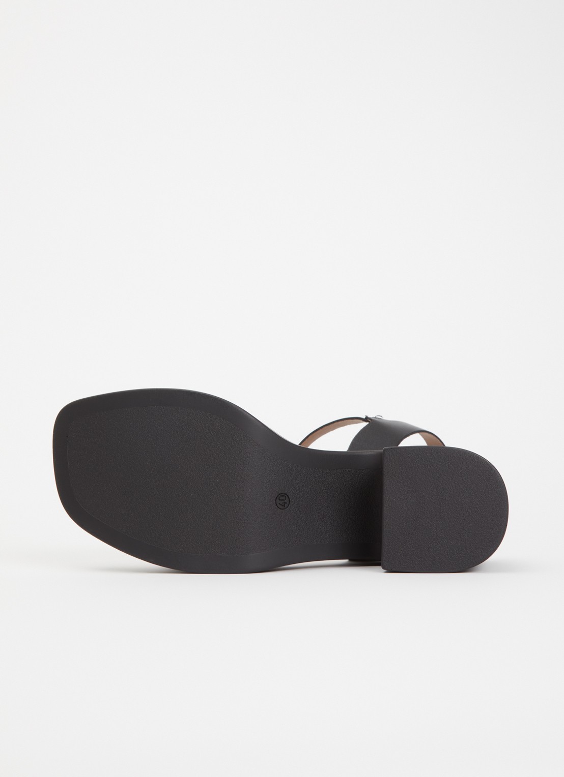 Dune London Jupiter sandalette van leer • Zwart • de Bijenkorf
