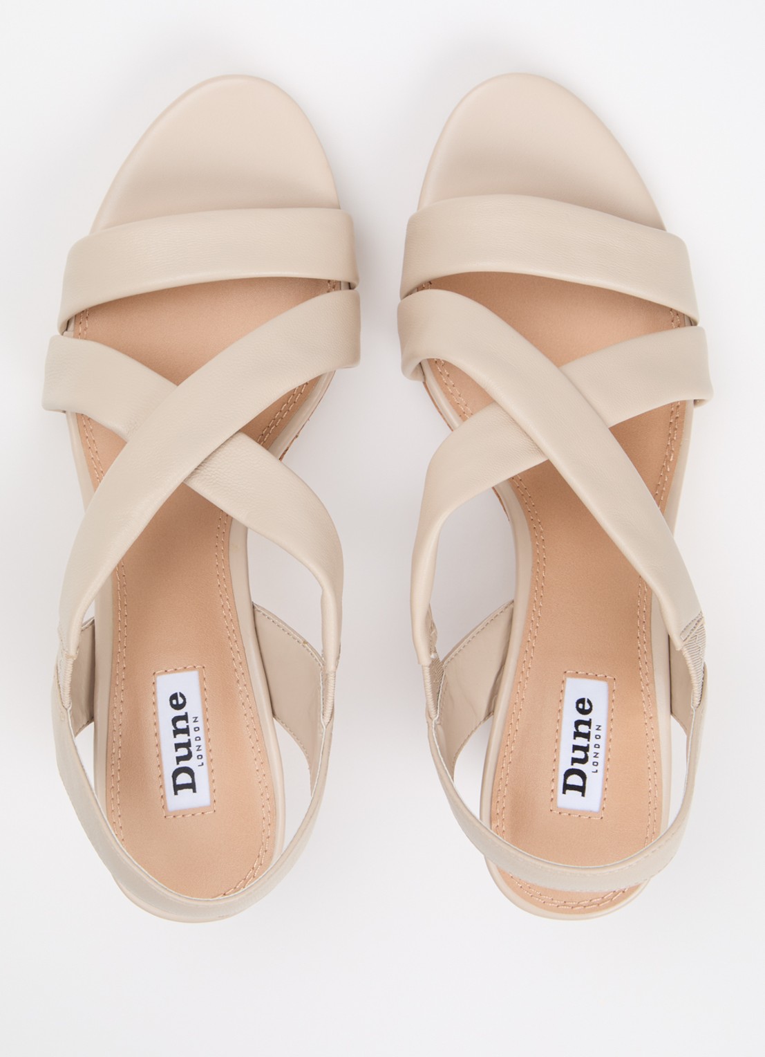 Dune London Kamies sleehak van suède - detail 4 creme