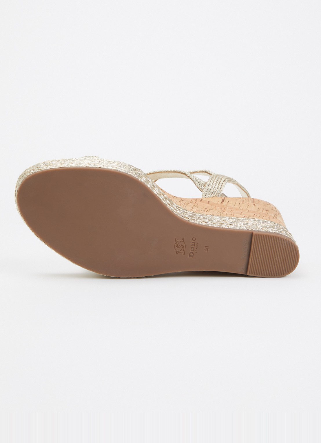 Dune London Koda sleehak met metallic finish - detail 4 goud