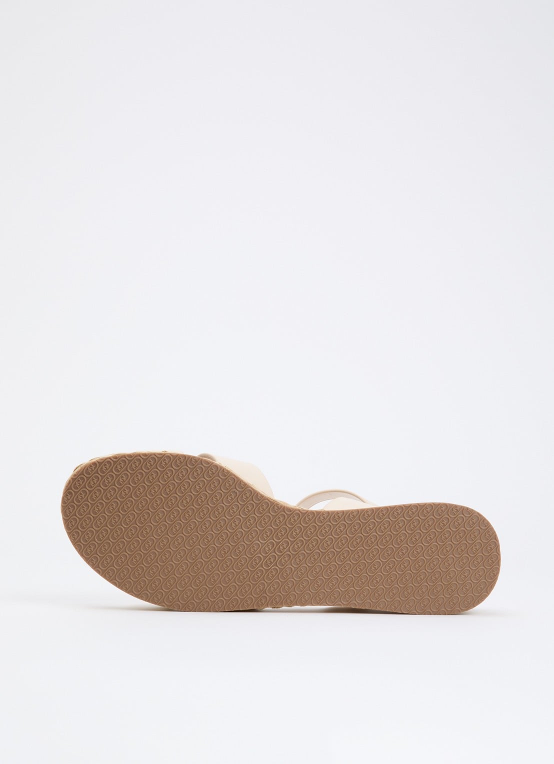Dune London Littleton sleehak van leer - detail 4 creme